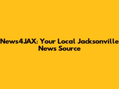 News4JAX: Your Local Jacksonville News Source